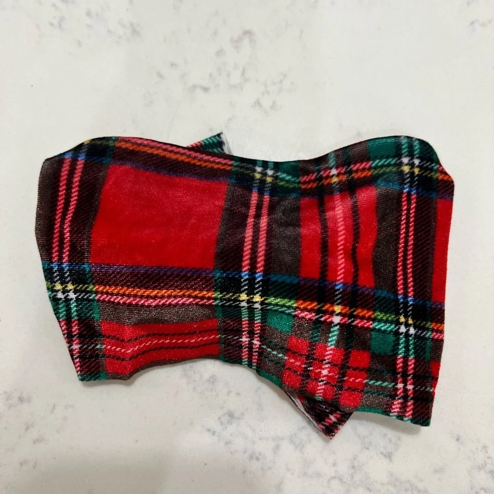 Festive Holiday Bow Headbands. Set of 5